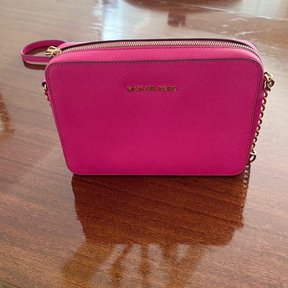Michael Kors Fuchsia Crossbody Bag
